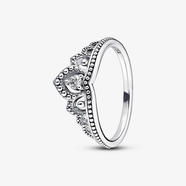 regal beaded tiara ring for pandora authentic sterling silver crown rings designer jewelry for women sisters gift crystal diamond wedding ri, Slivery;golden
regal beaded tiara ring for pandora authentic sterling silver crown rings designer jewelry for women sisters gift crystal diamond wedding ri, Slivery;golden