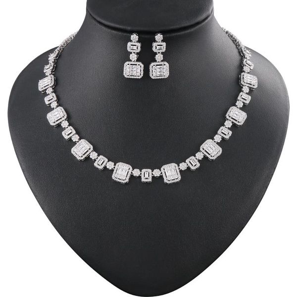 necklace weimanjingdian new arrival rhodium silver color plated emerald cut cubic zirconia wedding jewelry set
necklace weimanjingdian new arrival rhodium silver color plated emerald cut cubic zirconia wedding jewelry set