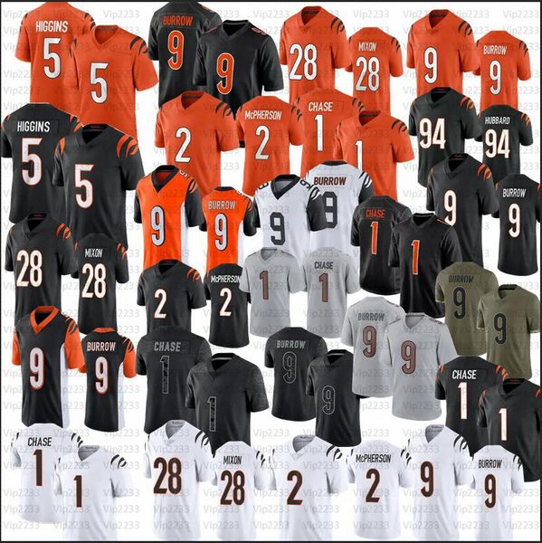 9 joe burrow cin ja'marr jamarr chase football jerseys 5 tee higgins 2 evan mcpherson joe mixon bengal sam hubbard, Black;red
9 joe burrow cin ja'marr jamarr chase football jerseys 5 tee higgins 2 evan mcpherson joe mixon bengal sam hubbard, Black;red