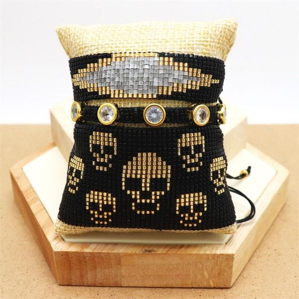 bangle zhongvi skull bracelets for women jewelry black bead jewellery trendy handmade seed beads pulsera friendship miyuki bracelet
bangle zhongvi skull bracelets for women jewelry black bead jewellery trendy handmade seed beads pulsera friendship miyuki bracelet