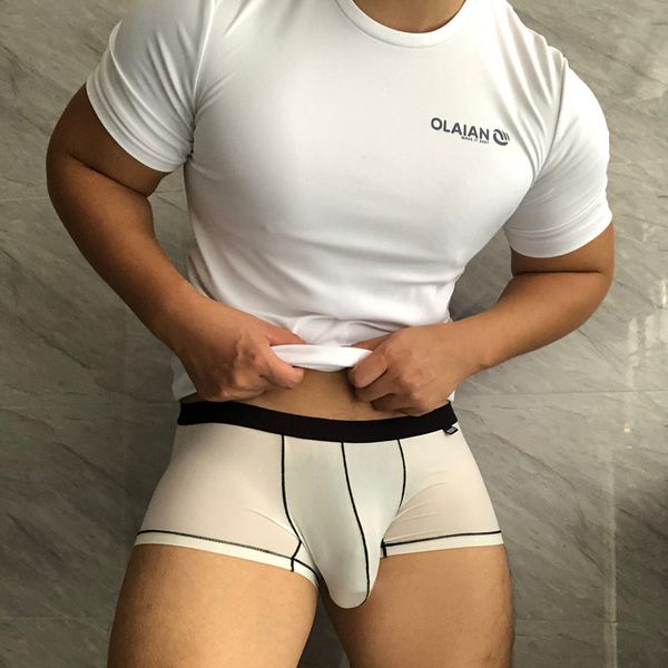 underpants g man natural thin ice silk u touch comfortable breathable boxer pants men underwear 230520, Black;white
underpants g man natural thin ice silk u touch comfortable breathable boxer pants men underwear 230520, Black;white