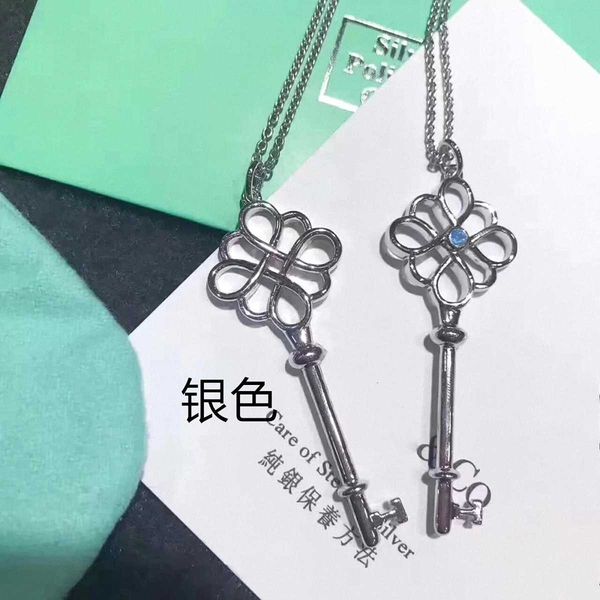 original tiffay china hollow knot key necklace 925 silver 18k gold rose sea blue treasure collar chain sweater long
original tiffay china hollow knot key necklace 925 silver 18k gold rose sea blue treasure collar chain sweater long