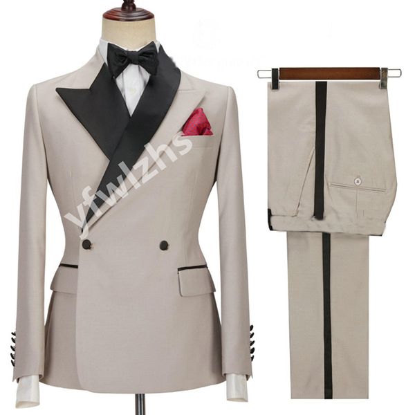 handsome double-breasted groom tuxedos peak lapel groomsmen man suit mens wedding/prom/dinner suits bridegroom jacket pants tie b2715128, Black;gray
handsome double-breasted groom tuxedos peak lapel groomsmen man suit mens wedding/prom/dinner suits bridegroom jacket pants tie b2715128, Black;gray