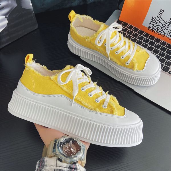 dress shoes autumn yellow retro mens vulcanized platform sneakers designer male canvas casual zapatillas hombre 230520, Black
dress shoes autumn yellow retro mens vulcanized platform sneakers designer male canvas casual zapatillas hombre 230520, Black