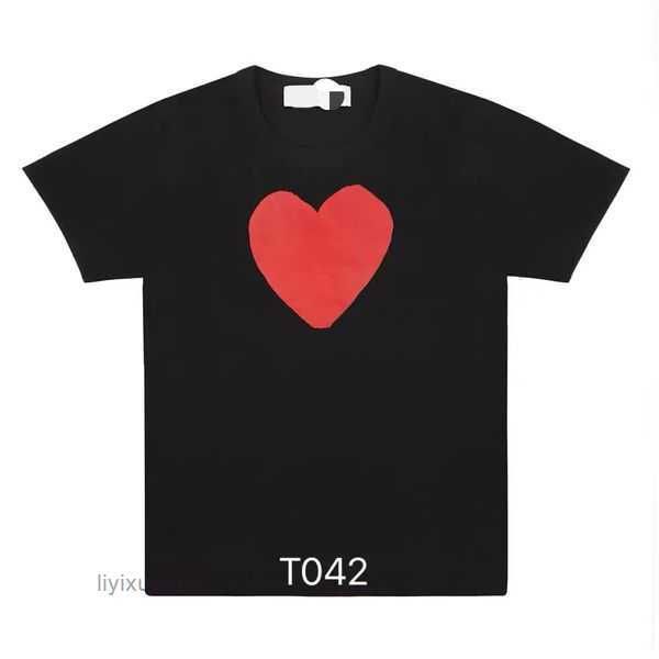 cdg fashion mens play t shirt designer red heart commes casual women shirts des badge garcons high quanlity tshirts cotton embroidery 7 9i90, White;black
cdg fashion mens play t shirt designer red heart commes casual women shirts des badge garcons high quanlity tshirts cotton embroidery 7 9i90, White;black