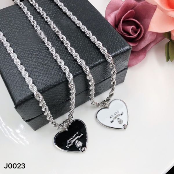 heart necklace female stainless steel couple gold chain pendant jewelry on the neck gift for girlfriend accessories black white wholesale, Silver
heart necklace female stainless steel couple gold chain pendant jewelry on the neck gift for girlfriend accessories black white wholesale, Silver
