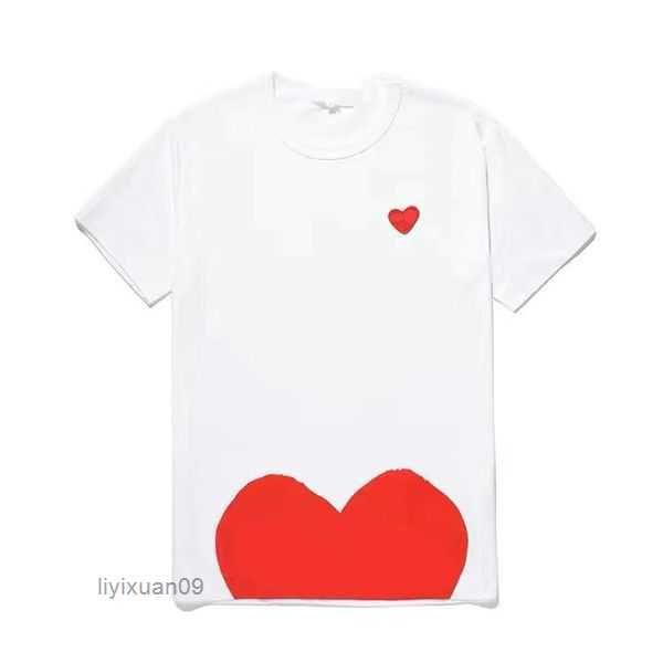 cdg fashion mens play t shirt designer red heart commes casual women shirts des badge garcons high quanlity tshirts cotton embroidery 7 38ad, White;black
cdg fashion mens play t shirt designer red heart commes casual women shirts des badge garcons high quanlity tshirts cotton embroidery 7 38ad, White;black