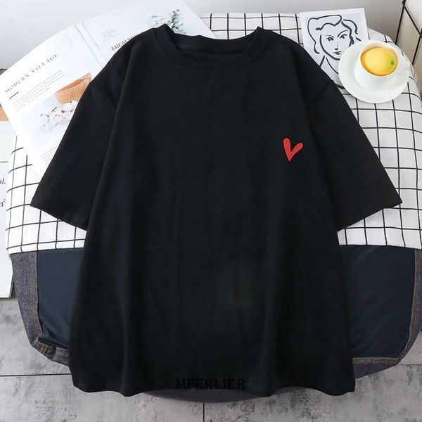 women's plus size tshirt 6xl 150 kg summer cotton t shirt women hearted printed tees loose harajuku black white oversized casual 23052
women's plus size tshirt 6xl 150 kg summer cotton t shirt women hearted printed tees loose harajuku black white oversized casual 23052