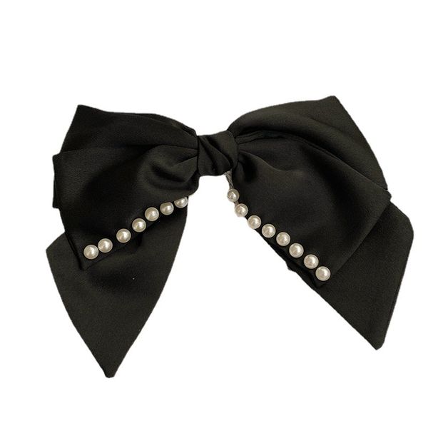 elegant pearl bow hair clip female spring clip wholesale black clip hair clip back head spoon strap horizontal clip autumn and winter, Golden;silver
elegant pearl bow hair clip female spring clip wholesale black clip hair clip back head spoon strap horizontal clip autumn and winter, Golden;silver