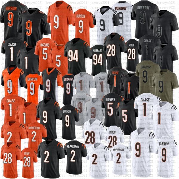ja'marr chase cin joe burrow football jersey evan mcpherson bengal mixon tee higgins sam hubbard stitched jerseys, Black;red
ja'marr chase cin joe burrow football jersey evan mcpherson bengal mixon tee higgins sam hubbard stitched jerseys, Black;red