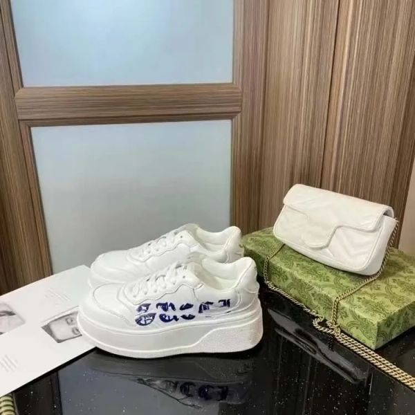 designers shoes men women white embossed leather retro sneakers trainer 4cm thick bottom trainer genuine leather luxury casual shoe outd nsr, Black
designers shoes men women white embossed leather retro sneakers trainer 4cm thick bottom trainer genuine leather luxury casual shoe outd nsr, Black