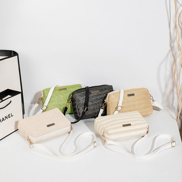 waist bags women designer bag one shoulder crossbody fashion straw woven summer bohemia beach small solid mobile phone coin purse 230520
waist bags women designer bag one shoulder crossbody fashion straw woven summer bohemia beach small solid mobile phone coin purse 230520