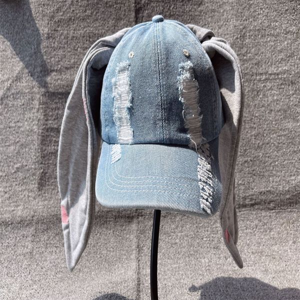 s kpop individual long rabbit baseball cap cowboy hat fashion denim y2k style hip hop lovery boy men women 230520, Black;white
s kpop individual long rabbit baseball cap cowboy hat fashion denim y2k style hip hop lovery boy men women 230520, Black;white