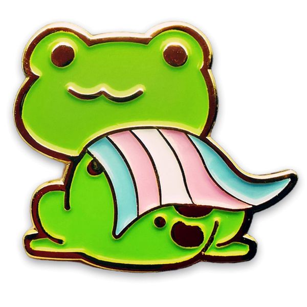 frog rainbow flag lgbt pride brooch cute anime movies games hard enamel pins collect metal cartoon brooch backpack hat bag collar lapel badg, Blue
frog rainbow flag lgbt pride brooch cute anime movies games hard enamel pins collect metal cartoon brooch backpack hat bag collar lapel badg, Blue