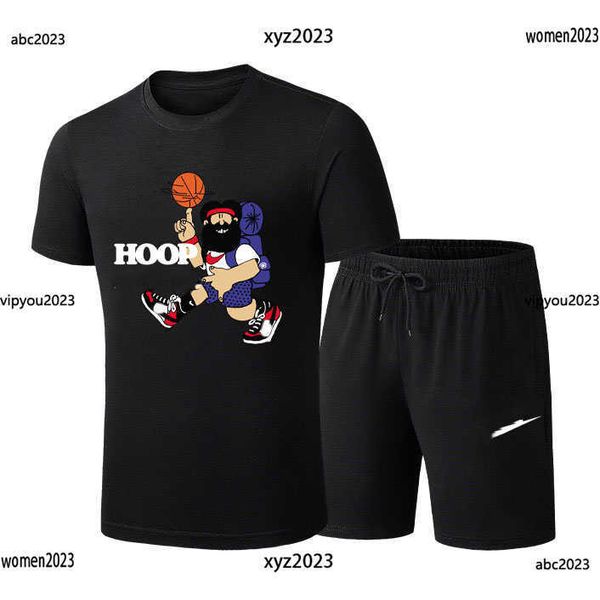 man tracksuits designer basketball mission graphic print sportswear 2pcs size -5xl t-shirt and lace up shorts may17, Gray
man tracksuits designer basketball mission graphic print sportswear 2pcs size -5xl t-shirt and lace up shorts may17, Gray