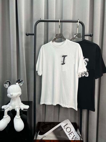 new fashion designer men's t-shirt high-quality latest women's alphabet print short sleeve embroidered crew neck cotton t-shirt. a, White;black
new fashion designer men's t-shirt high-quality latest women's alphabet print short sleeve embroidered crew neck cotton t-shirt. a, White;black