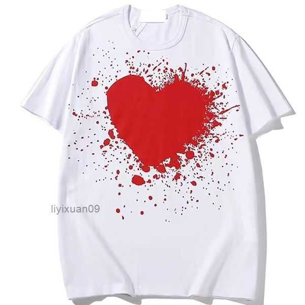 cdg fashion mens play t shirt designer red heart commes casual women shirts des badge garcons high quanlity tshirts cotton embroidery 3 0spz, White;black
cdg fashion mens play t shirt designer red heart commes casual women shirts des badge garcons high quanlity tshirts cotton embroidery 3 0spz, White;black
