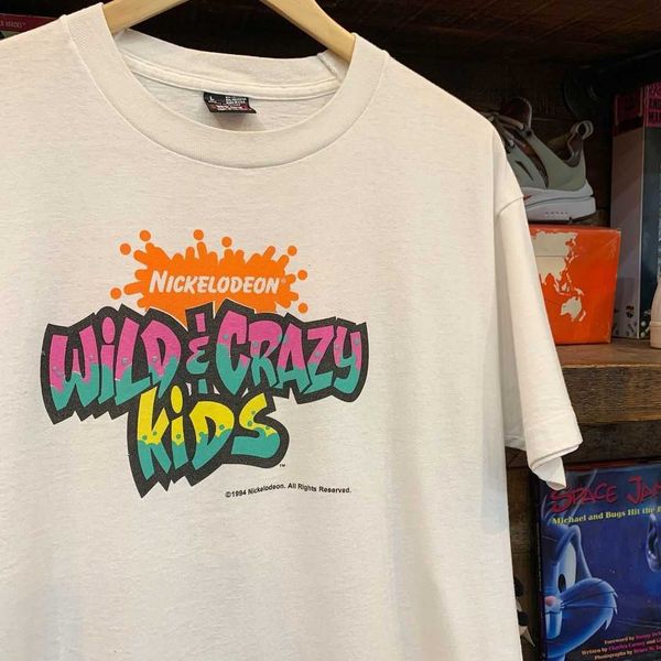 2023 crazy kids wild american vintage round neck white short sleeve t-shirt men's and women's fashion brand loose os half sleeve
2023 crazy kids wild american vintage round neck white short sleeve t-shirt men's and women's fashion brand loose os half sleeve