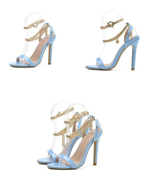 sandals new fashion pointed toe love metal chain design buckle strap summer ladies wedding party high heels shoes 230511, Black
sandals new fashion pointed toe love metal chain design buckle strap summer ladies wedding party high heels shoes 230511, Black