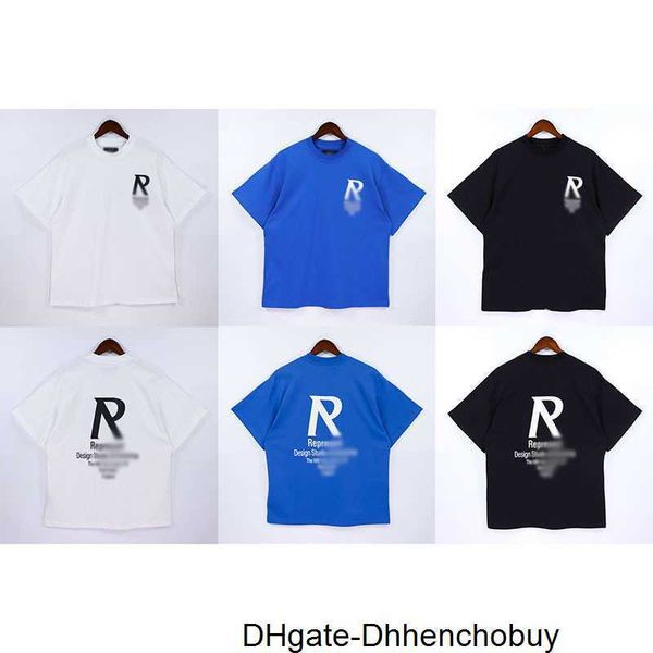 rep 23ss spring and summer new simple letter printing loose versatile men's women's short sleeve t-shirt fashion shirts, White;black
rep 23ss spring and summer new simple letter printing loose versatile men's women's short sleeve t-shirt fashion shirts, White;black