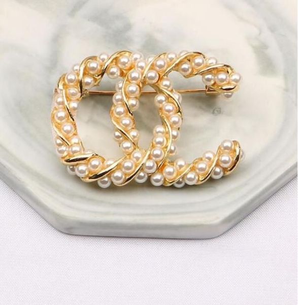 famous designer brand letter brooches plated inlay crystal rhinestone jewelry brooch fashion charm pearl pin marry wedding party gift access, Gray
famous designer brand letter brooches plated inlay crystal rhinestone jewelry brooch fashion charm pearl pin marry wedding party gift access, Gray