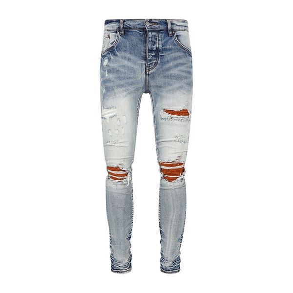 purple jeans luxurys designers mens jeans distressed united states fashion straight men's biker hole stretch denim casual jean men skin, Blue
purple jeans luxurys designers mens jeans distressed united states fashion straight men's biker hole stretch denim casual jean men skin, Blue