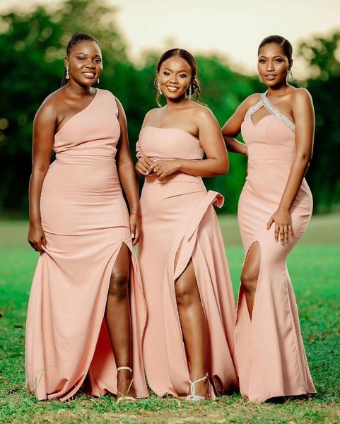 2023 bridesmaid dresses for weddings african pink long mermaid side split floor length satin plus size formal maid of honor gowns, White;pink
2023 bridesmaid dresses for weddings african pink long mermaid side split floor length satin plus size formal maid of honor gowns, White;pink