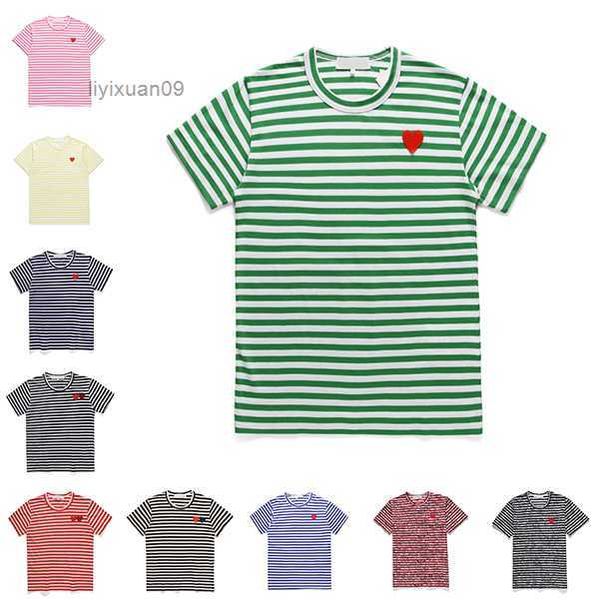 cdg fashion mens play t shirt designer red heart commes casual women shirts des badge garcons high quanlity tshirts cotton embroidery bgxx, White;black
cdg fashion mens play t shirt designer red heart commes casual women shirts des badge garcons high quanlity tshirts cotton embroidery bgxx, White;black