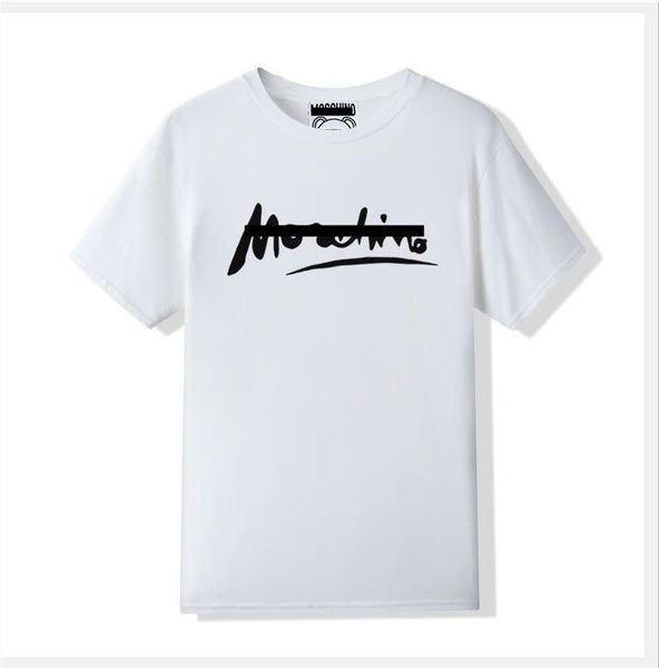 2023 moschino designer high-grade women's cotton t-shirt men's and women's style crewneck short sleeve t-shirt fashion print, White
2023 moschino designer high-grade women's cotton t-shirt men's and women's style crewneck short sleeve t-shirt fashion print, White