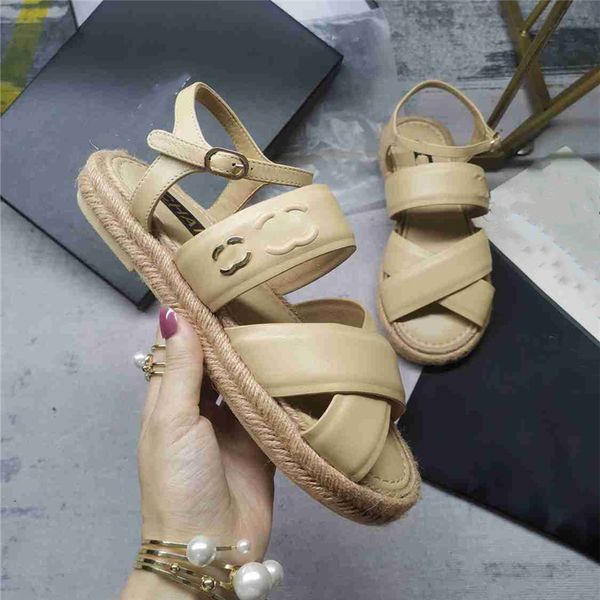 luxury design sandals 2023 fashion channel women summer high heels leather cross lace up student casual slippers 014-05, Black
luxury design sandals 2023 fashion channel women summer high heels leather cross lace up student casual slippers 014-05, Black