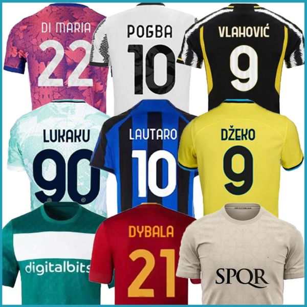 23/24 dibala juvent jersey pogba di maria inter lukaku barella vidal lautaro eriksen alexis dzeko correa uniforms vlahovic kean home away th, Black;yellow
23/24 dibala juvent jersey pogba di maria inter lukaku barella vidal lautaro eriksen alexis dzeko correa uniforms vlahovic kean home away th, Black;yellow