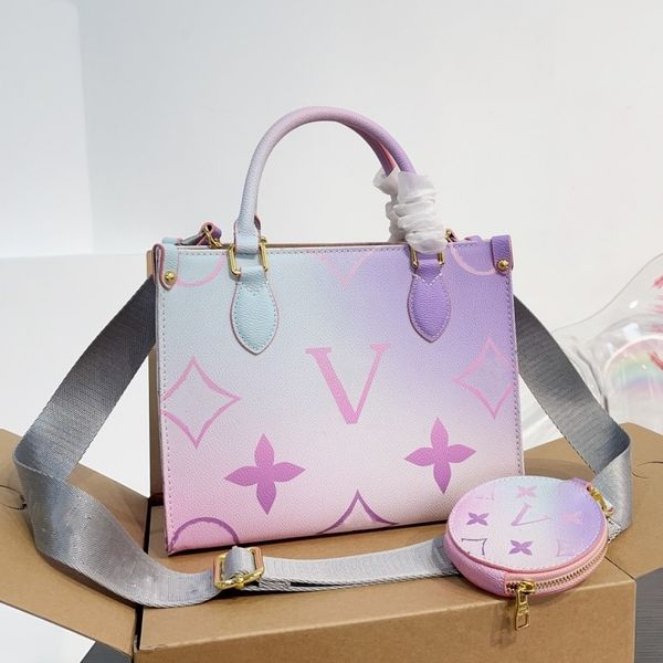 2023 new designer tote bag small shopping bag gradient classic women's bag fashion spring classic coating one shoulder crossbody handba
2023 new designer tote bag small shopping bag gradient classic women's bag fashion spring classic coating one shoulder crossbody handba