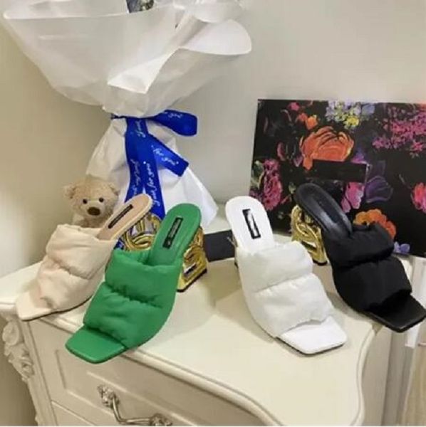 women's shoes winter women's high-heeled slippers down material warm fashion letter heel design multicolor women shoes green color, Black
women's shoes winter women's high-heeled slippers down material warm fashion letter heel design multicolor women shoes green color, Black