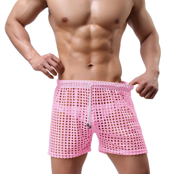 men's shorts transparent mesh causal gay sheer see through brand sleep bottoms sleepwear leisure home wear for men 230520, White;black
men's shorts transparent mesh causal gay sheer see through brand sleep bottoms sleepwear leisure home wear for men 230520, White;black