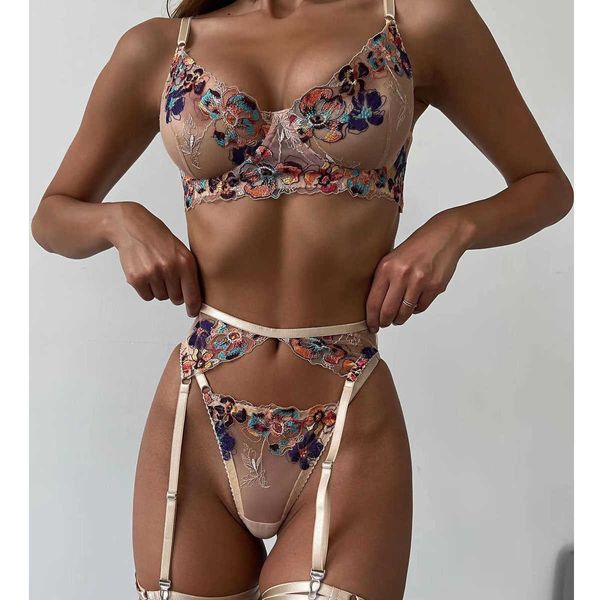 fancy lingerie sets for women luxury floral underwear 5-piece transparent lace intimate bra panty garter outfits, Red;black
fancy lingerie sets for women luxury floral underwear 5-piece transparent lace intimate bra panty garter outfits, Red;black