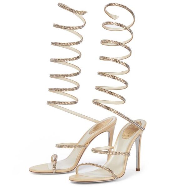 rene caovilla cleo open toe sandals crystal embellished spiral wrap around sandal twining rhinestone sandal women rainbow stiletto heels sho, Black
rene caovilla cleo open toe sandals crystal embellished spiral wrap around sandal twining rhinestone sandal women rainbow stiletto heels sho, Black