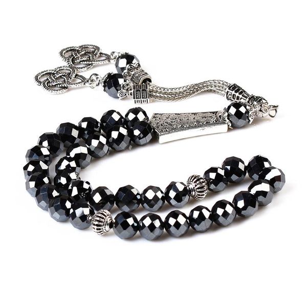 bangle islamic masbaha 8mm face hematite stone arabic jewelry allah prayer beads rosary bead 33 muslim tasbih tespih, Black
bangle islamic masbaha 8mm face hematite stone arabic jewelry allah prayer beads rosary bead 33 muslim tasbih tespih, Black