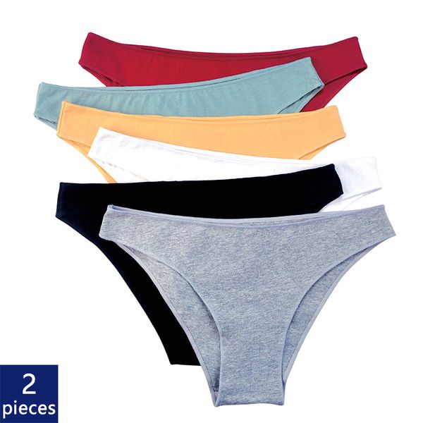 women's panties 2pcs women's cotton underwear comfortable underwear solid low waist fabric women's underwear elastic breathab, Black;pink
women's panties 2pcs women's cotton underwear comfortable underwear solid low waist fabric women's underwear elastic breathab, Black;pink