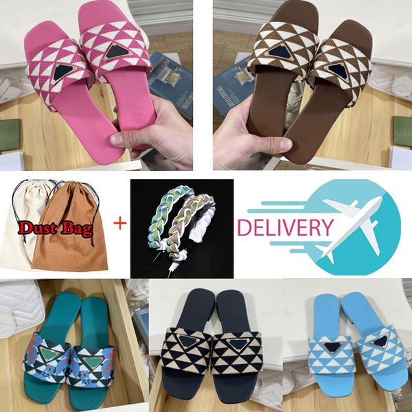 classic slippers womens embroidered fabric slides triangle label luxury metal designer slipper plaid scuffs models casual street flats popul, Black
classic slippers womens embroidered fabric slides triangle label luxury metal designer slipper plaid scuffs models casual street flats popul, Black