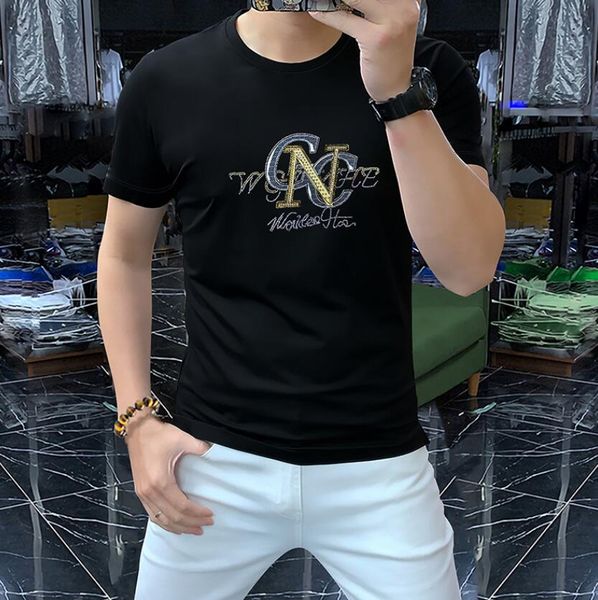 luxury mens designer t shirt black red letter printed shirts short sleeve fashion brand designer tees asian, White;black
luxury mens designer t shirt black red letter printed shirts short sleeve fashion brand designer tees asian, White;black