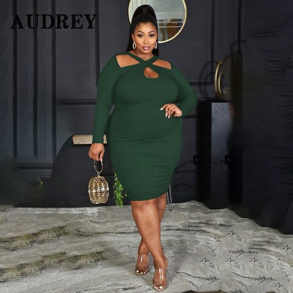 plus size dresses elegant size black dress slim fit high strecth cutout women backless night club party skinny knitting autumn 5xl 230520
plus size dresses elegant size black dress slim fit high strecth cutout women backless night club party skinny knitting autumn 5xl 230520