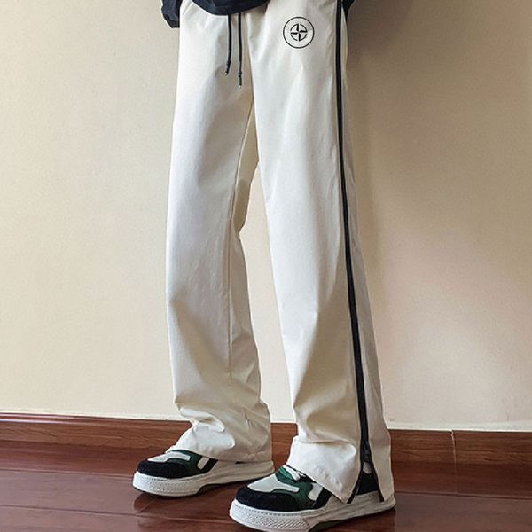 mens pure cotton pants jogger stretch loose pocket sweatpants simple design style stone badge logo outdoor sports casual trousers, Black
mens pure cotton pants jogger stretch loose pocket sweatpants simple design style stone badge logo outdoor sports casual trousers, Black