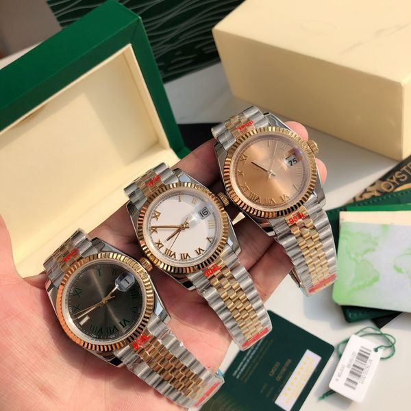 3 luxury watch date just 126233 automatic mechanical 36mm gray dial designer watch men's watch 316 stainless steel commemorative watch, Slivery;brown
3 luxury watch date just 126233 automatic mechanical 36mm gray dial designer watch men's watch 316 stainless steel commemorative watch, Slivery;brown
