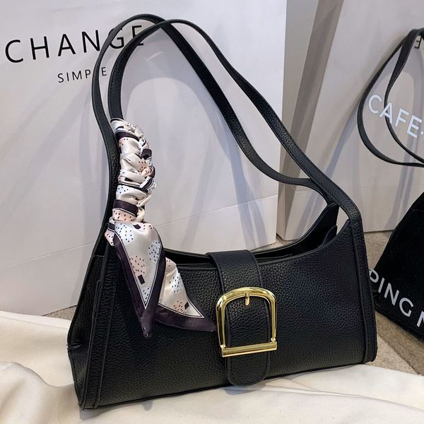 waist bags fashion elegant women shoulder bag small underarm soft luxury designer pu leather handbags with scarf 230520
waist bags fashion elegant women shoulder bag small underarm soft luxury designer pu leather handbags with scarf 230520