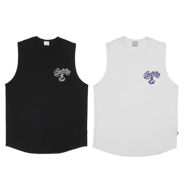 american icey cotton retro chicano tattoo east west coast style artist vest men's and women's trendy label, White
american icey cotton retro chicano tattoo east west coast style artist vest men's and women's trendy label, White