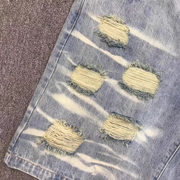 men's shorts hellstar denim american fashion casual men women wash water ripped short pants 2023 summer 230520, White;black
men's shorts hellstar denim american fashion casual men women wash water ripped short pants 2023 summer 230520, White;black