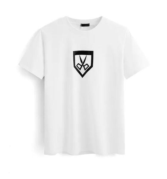 luxury casual t shirt men's wear designer short sleeve t-shirt 100% cotton wholesale black and white tee scissor shield, White;black
luxury casual t shirt men's wear designer short sleeve t-shirt 100% cotton wholesale black and white tee scissor shield, White;black