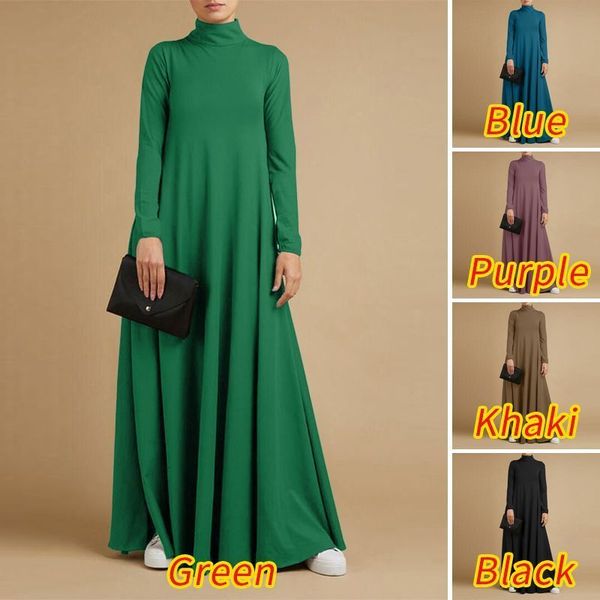 ethnic clothing abayas women's vintage solid maxi dress women's turtle neck sundress casual long sleeve maxi vesidos s-5xl 230520, Red
ethnic clothing abayas women's vintage solid maxi dress women's turtle neck sundress casual long sleeve maxi vesidos s-5xl 230520, Red
