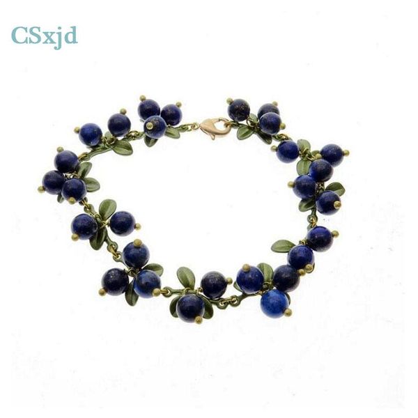 bangle csxjd fashion bracelet jewelry blueberry branches natural bluestone retro bracelet women's wedding accessories, Black
bangle csxjd fashion bracelet jewelry blueberry branches natural bluestone retro bracelet women's wedding accessories, Black