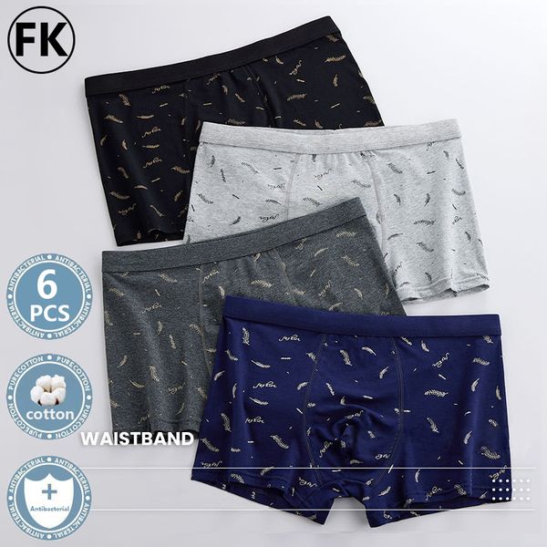 underpants fk 6pcs cotton print men underwear boxer shorts boxershorts breathable lingerie male panties 230520, Black;white
underpants fk 6pcs cotton print men underwear boxer shorts boxershorts breathable lingerie male panties 230520, Black;white